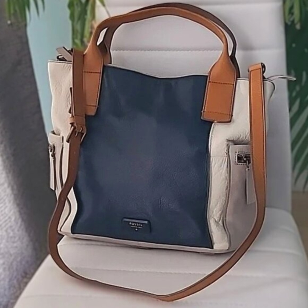 Fossil Emerson Leather Bag Purse